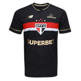 Jersey Sao Paulo Tricolor Third 25/26 - Preta - Fan version