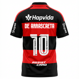 Flamengo 26/27 Home Jersey #10 ARRASCAETA- with Sponsors - Fan Version (Copy)