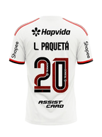Flamengo 26/27 Away Jersey #20 PAQUETA - with Sponsors - Fan Version