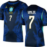 Brazil Away Blue - #Vini Jr. #7 Brasil Fan Version World Cup 2026