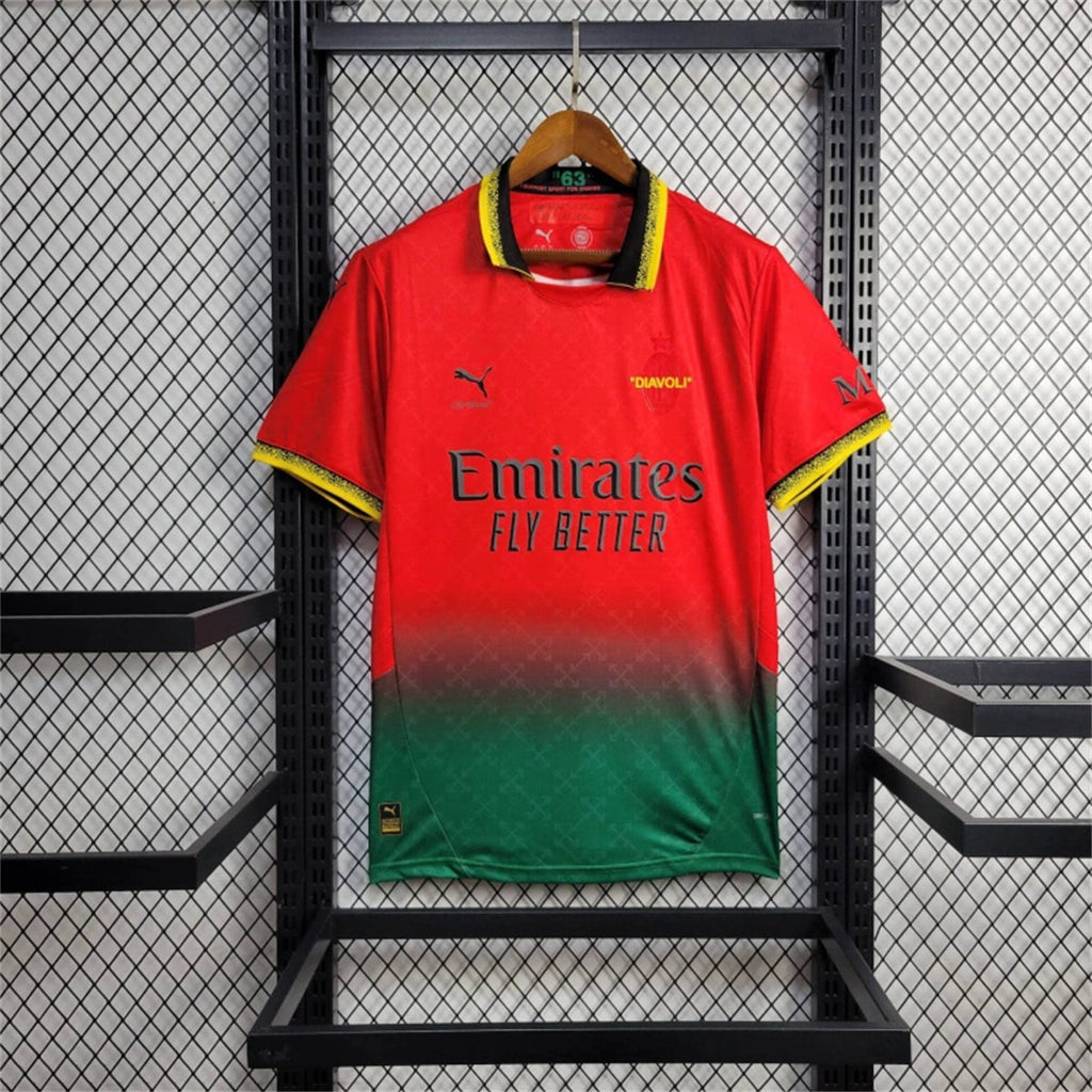 AC Milan 25/26 Commemorative Edition Jersey - Red - Fan Version