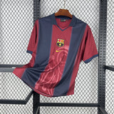 CJ x  x Barcelona Retro 2000/01 Home Skeleton jersey