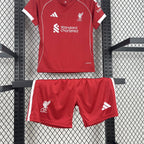 Liverpool 2025/26 Home Kids Kit