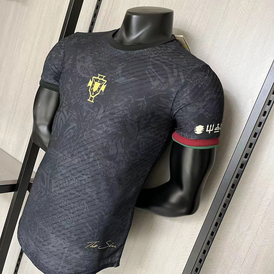 Portugal 25/26 Special Edition Jersey - Player Version [Slim Fit] black