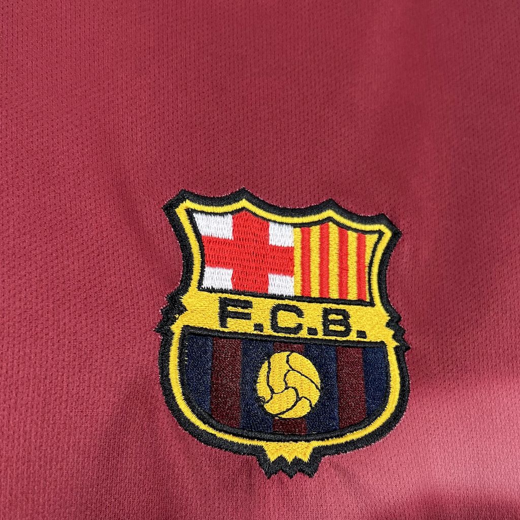 CJ x  x Barcelona Retro 2000/01 Home Skeleton jersey