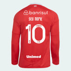 SC Internacional Home 2025 - Long Sleeve SPONSOR