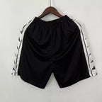 Short Vasco da Gama Retrô 2000 - Kappa Masculino - Preto e Branco