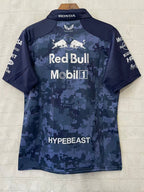 Red Bull Racing F1 x HypeBeast 2025 Special Edition Track Polo Shirt - Navy