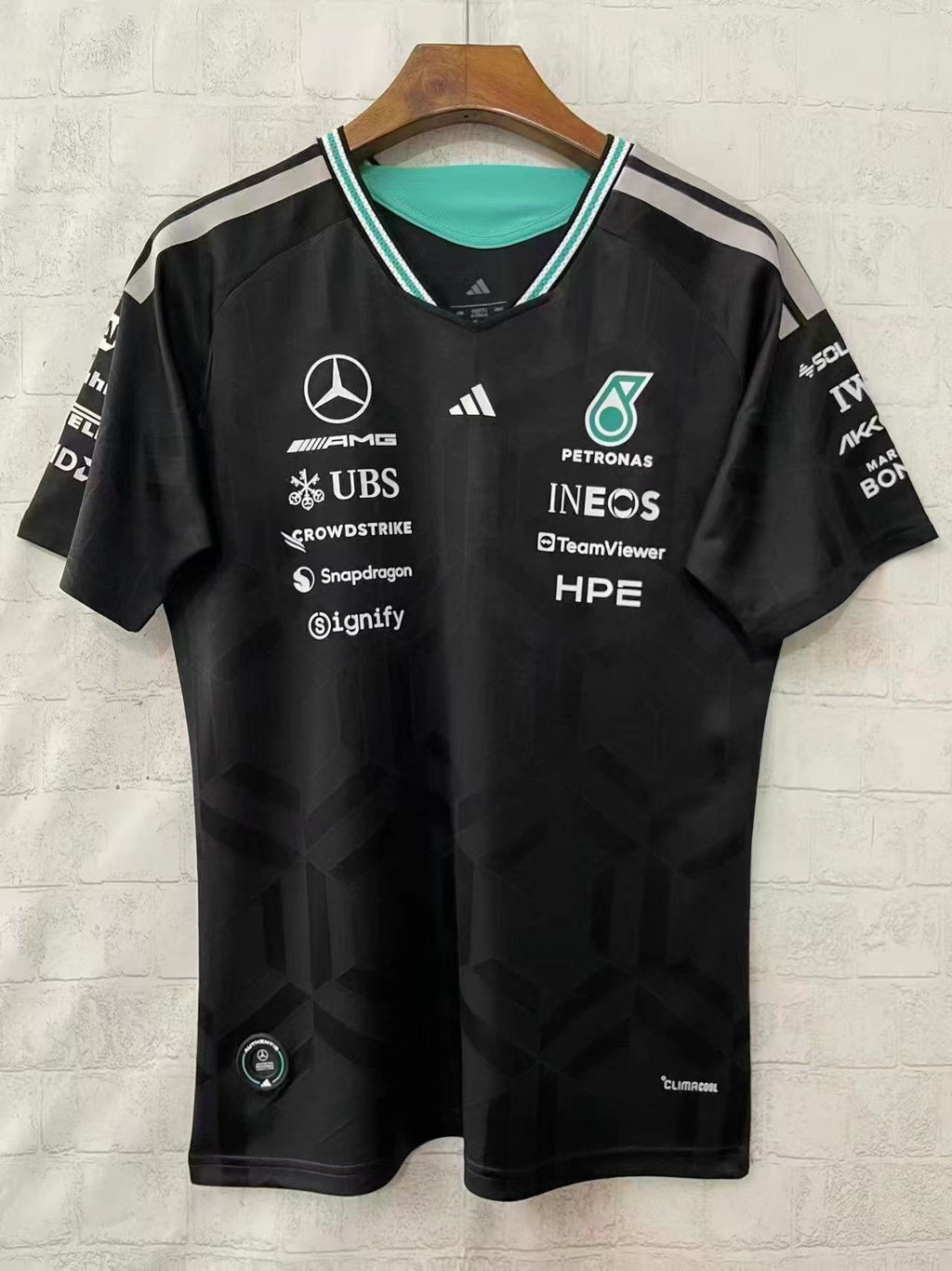 Mercedes 2026 Driver Tee Black F1