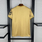 Real Madrid 2025/26 Training Gold Jersey (Slim Fit)