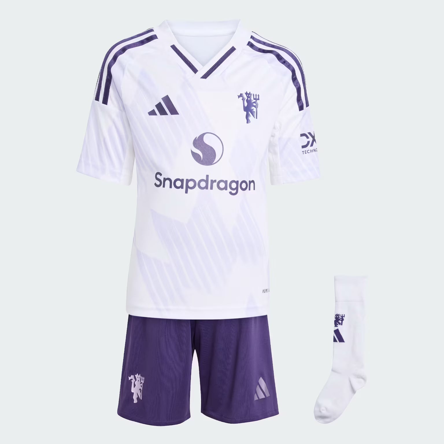 Kid's Manchester United Away Jersey 25/26