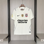 Corinthians 2027 Home Fan Version com Sponsor | Jersey Zone Store