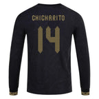 Mexico Chicharito 2025 Special Edition Long Sleeve Authentic Player [Slim Fit] Player Third Jersey by