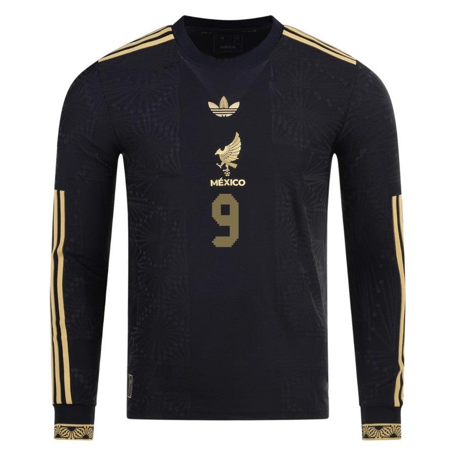 Mexico Raúl Jiménez 2025 Special Edition Long Sleeve Authentic Player [Slim Fit] Player Third Jersey by