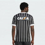 Jersey Retrô Corinthians Away 2013 Preta/Branca Men's