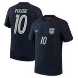 Pulisic #10 USA 2026 Away Jersey Blue - Fan Version