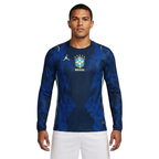 Brazil 2026 Away Player Version Long-Sleeve Jersey [Slim Fit]
