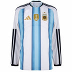 Argentina Home Long Sleeve Fan Jersey Shirt 2026 World Cup