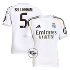 Real Madrid Home Jersey 2025/26 - Bellingham #5
