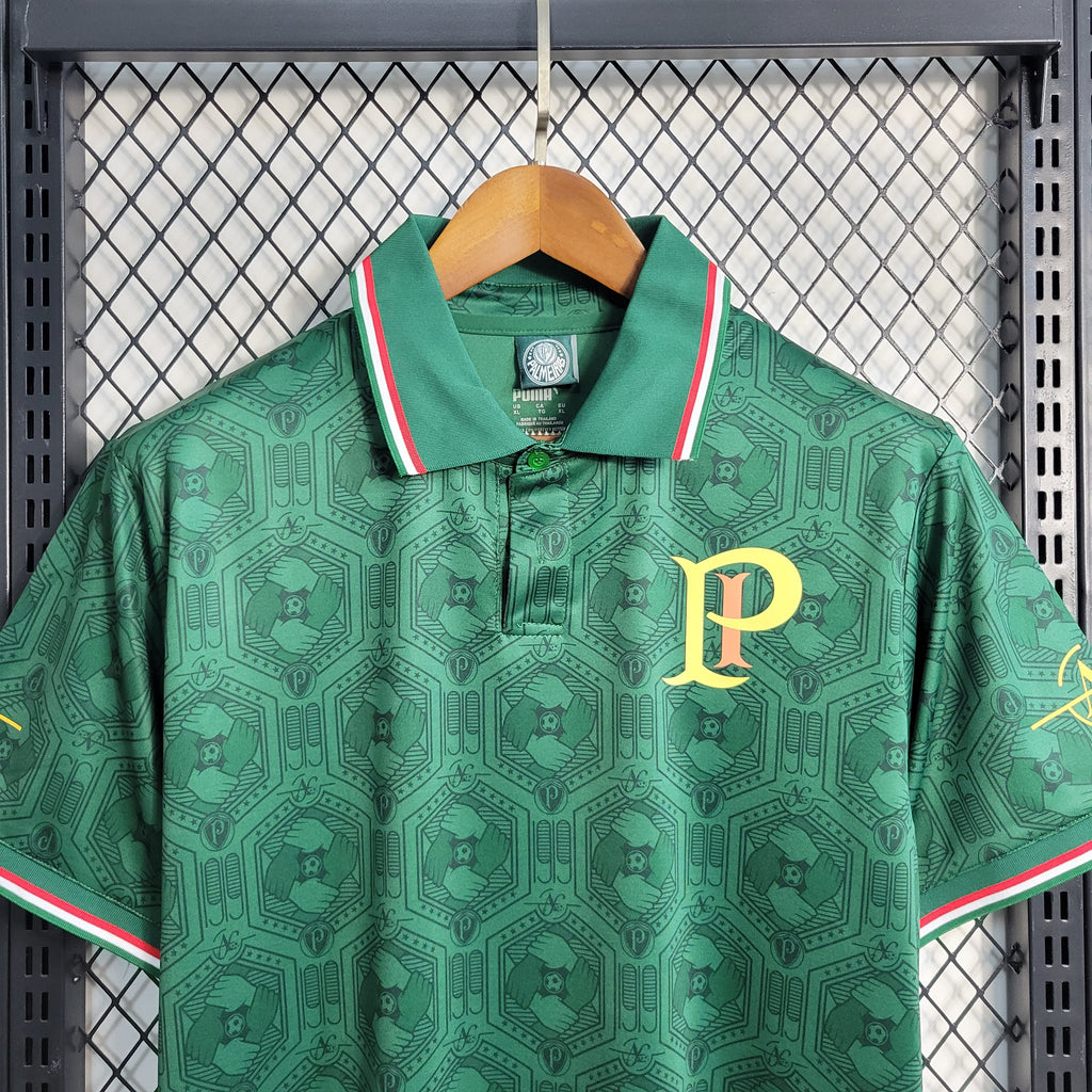 Palmeiras 2022/23 Abel Ferreira Polo - Green