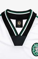 Camisola SPORTING VINTAGE retrô branca ANOS 90 - 2025/26 [pré venda: 11 a 22 dias úteis]