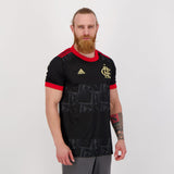 Flamengo Graphic Metallic Preta 2021- Retro