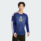 Japan 26 Home Long Sleeve Jersey - Fan Version