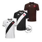 Vasco da Gama Home, Away e Third 2025/26 - Kit 3 - Fan Version