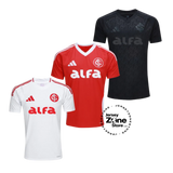 Internacional Home, Away e Third 2025/26 - Kit 3 - Fan Version