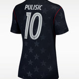 Women's USMNT 2026 #10 PULISIC Away USA - Fan Version