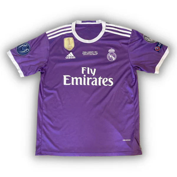 REAL MADRID AWAY - RETRO 2016-17 + Patchs