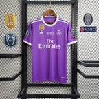 REAL MADRID AWAY - RETRO 2016-17 + Patchs