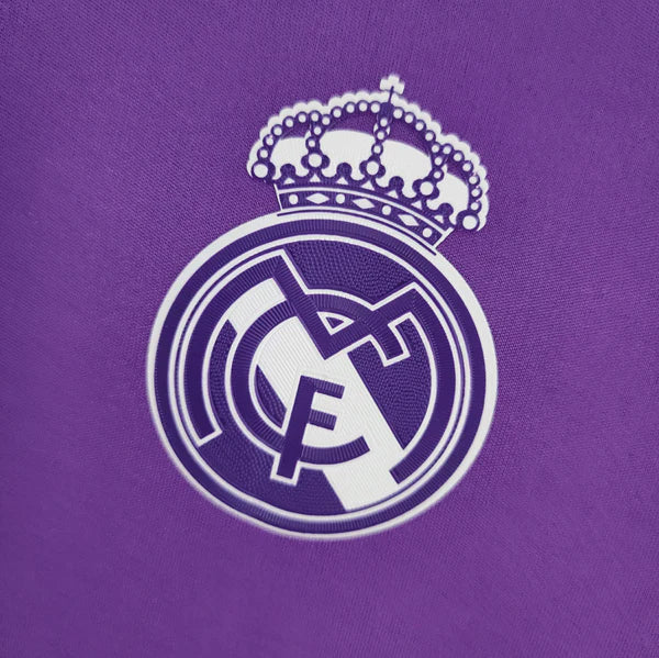 REAL MADRID AWAY - RETRO 2016-17 + Patchs