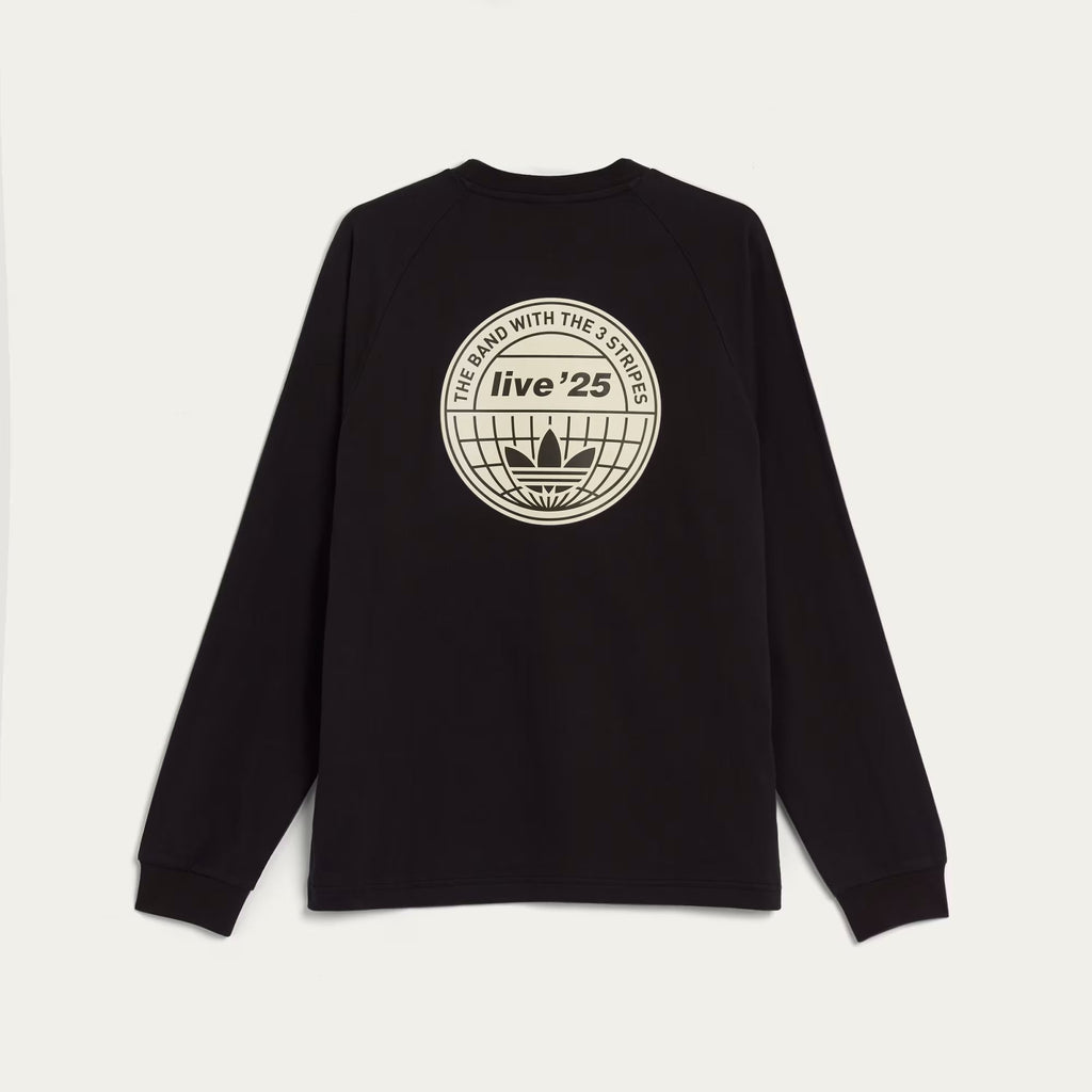 OASIS Long Sleeve 3 Stripes - Black