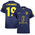 Atlético Madrid Julián Alvarez 19 Away Authentic Player [Slim Fit] Player [Slim Fit] Player [Slim Fit] Player 2025/26