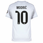 Real Madrid Modric 10 Home Fan Jersey 2025/26 Patch Club World Cup