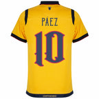 Ecuador Centenary Home Paez 10 Fan Jersey 2025/26