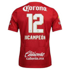 Toluca Home Negro 2025/26 - Diablo Bicampeones