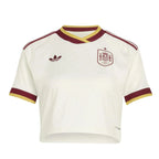 Spain Women's Away Cropped Soccer Jersey World cup 2026