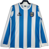 Argentina 1986 I Home Jersey - Long Sleeve Retro Version
