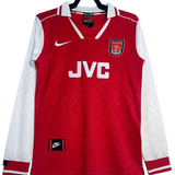 Arsenal 96/97 I Home Jersey - Long Sleeve Retro Version
