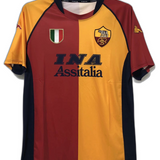 AS Roma 00/01 I Home Jersey - Retro Version