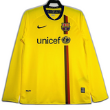 Barcelona 08/09 II Away Jersey - Long Sleeve Retro Version