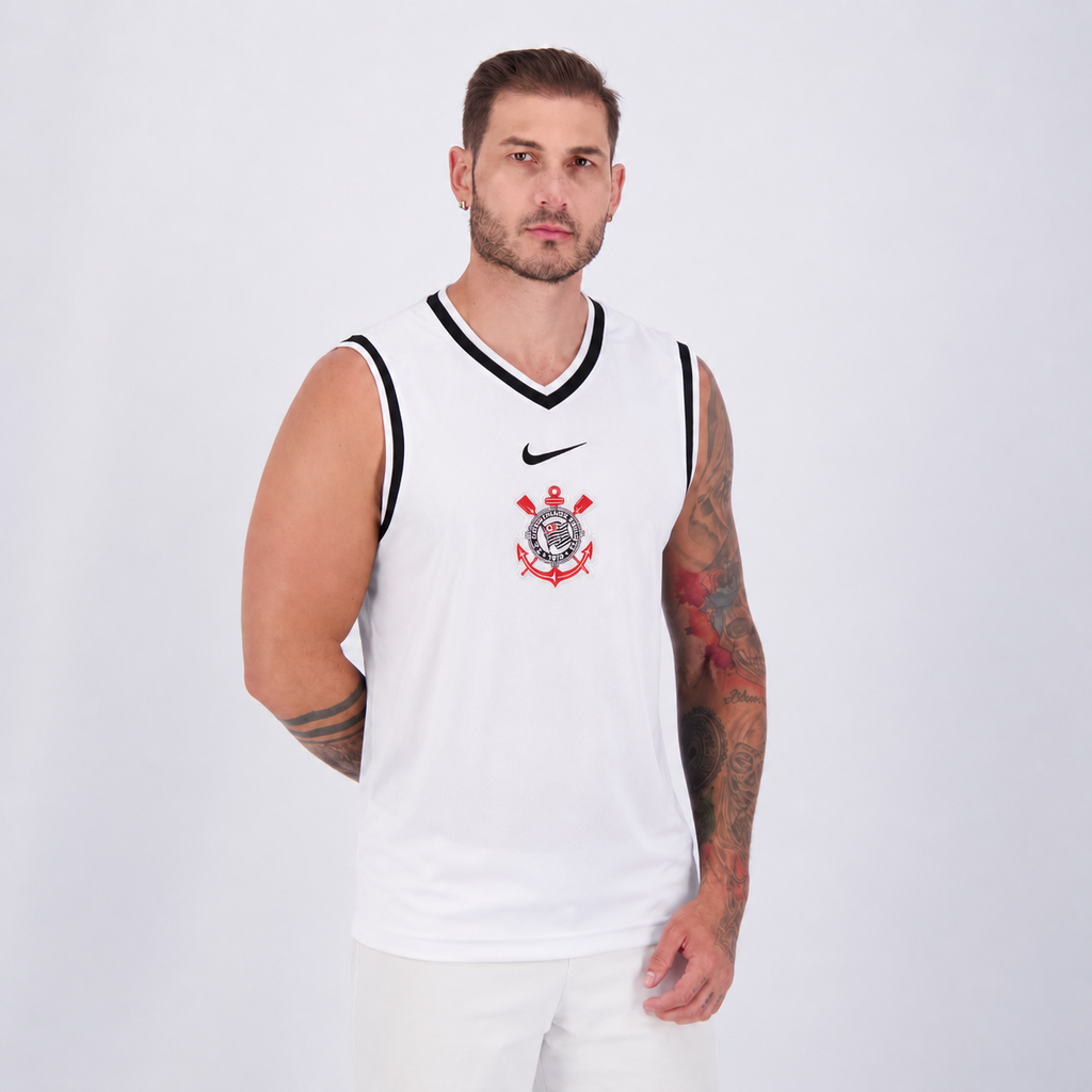 Corinthians 2026 Regata Vest White