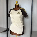 Jersey Flamengo Training 2026 Women's Bege - Fan Version