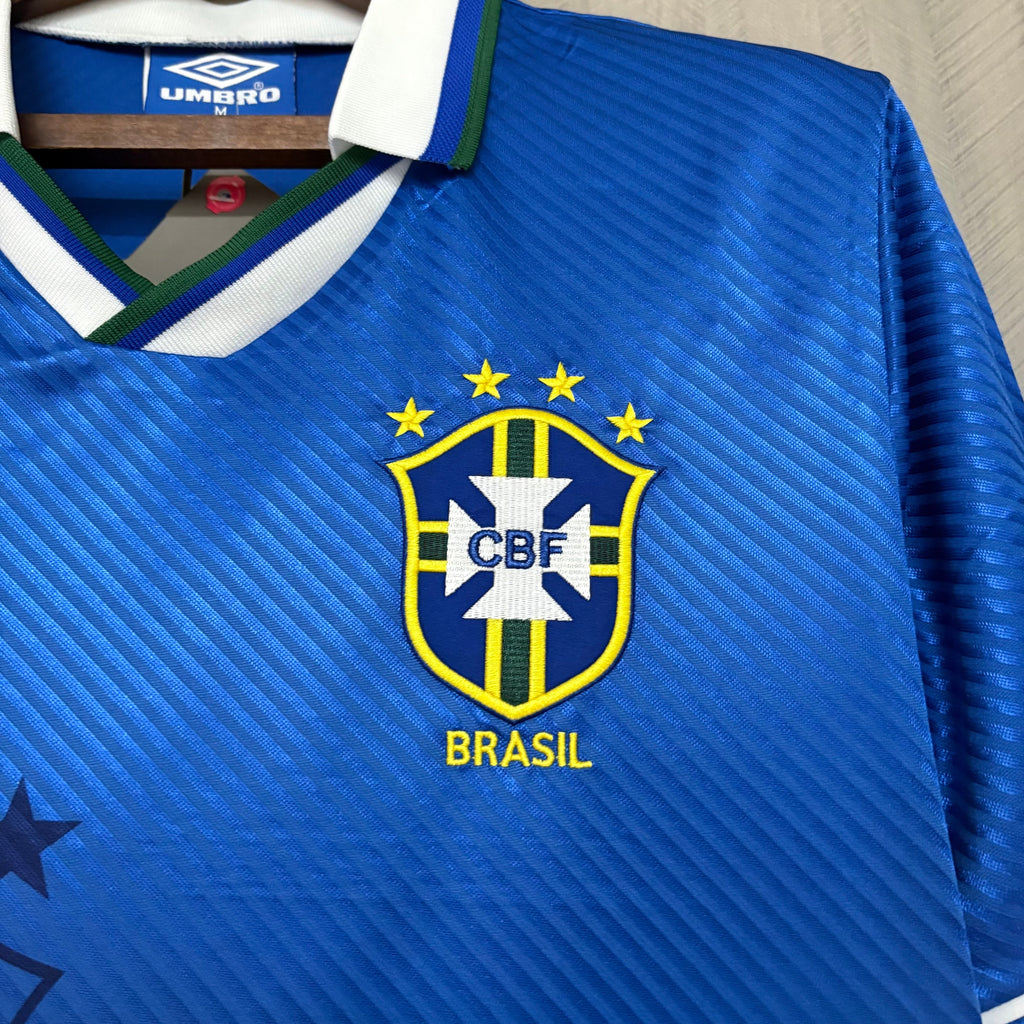 Retro 1994 Brazil Away Jersey