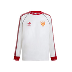 Manchester United Bring Back 1991 Away Long Sleeve Jersey White