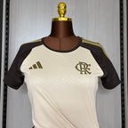 Jersey Flamengo Training 2026 Women's Bege - Fan Version