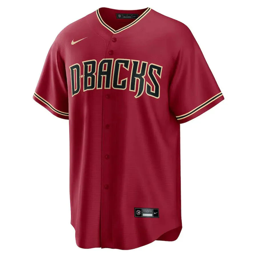 Jersey MLB Arizona Diamondbacks II Torcedor Masculina Vermelha