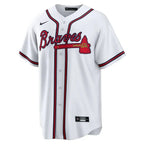 Jersey MLB Atlanta Braves I Torcedor Masculina Branca